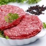 Box of Hamburger Patties